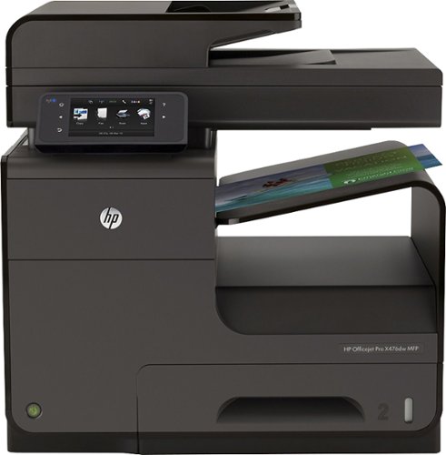  HP - Officejet Pro X476dw Wireless All-In-One Printer - Black