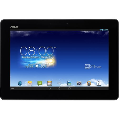  ASUS - MeMO Pad FHD 10 16GB Tablet 10.1&quot; In-plane Switching Tech. Intel Atom Z2560 1.60GHz - Blue