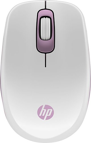  HP - Wireless Optical Mouse - White/Pink