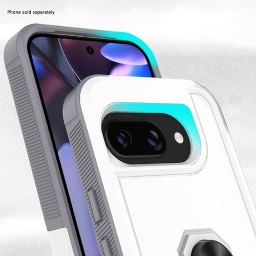 SaharaCase Raider Series Heavy Duty Case for Google Pixel 9a - Fossil White GLOBAL SHIPPING