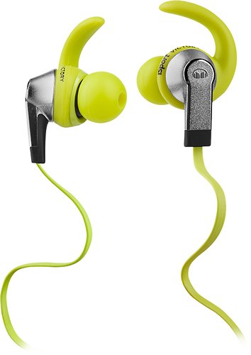  Monster - iSport Victory Earbud Headphones - Green