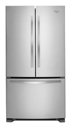  Whirlpool - 21.7 Cu. Ft. French Door Refrigerator - Stainless Steel