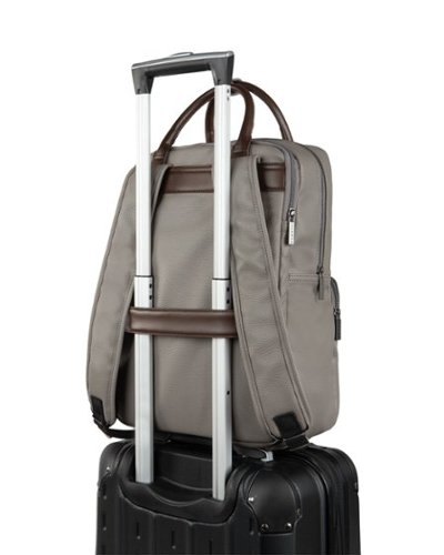 Bugatti Contrast Backpack - Gray WHERE TO BUY