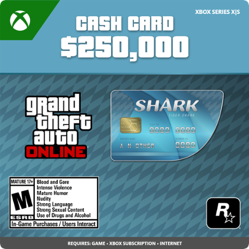 GTA Online: Tiger Shark Cash Card (Xbox Series X|S) [Digital]