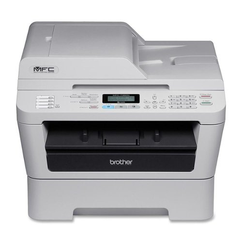  Brother - Laser Multifunction Printer - Monochrome - Plain Paper Print - Desktop - Black