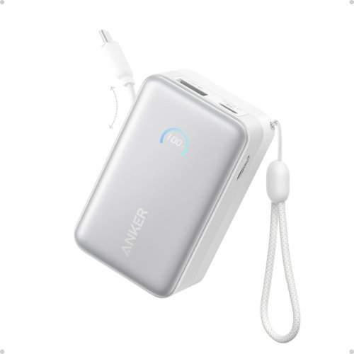 Anker - Nano Portable Charger - White-Front_Standard 