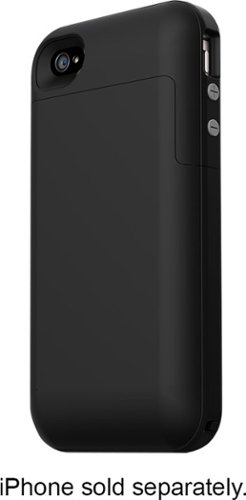  mophie - Juice Pack Plus for Apple&amp;#174 iPhone&amp;#174 4 - Black