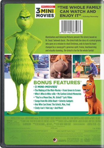 Illumination Presents: Dr. Seuss' The Grinch [DVD] [Standard