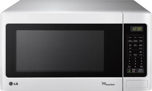  LG - 1.5 Cu. Ft. Mid-Size Microwave - Smooth White