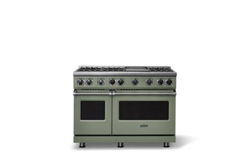 Viking - VGR Freestanding 7 Series Gas 48" Range - Eucalyptus - image 2