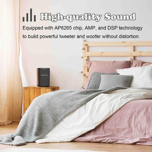 Edifier MS50A Classic Portable Wi-Fi Speaker - Wood BUY IN SAUDI ARABIA