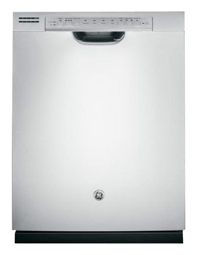  GE - 24&quot; Front Control Tall Tub Built-In Dishwasher with Stainless Steel Tub - Stainless steel