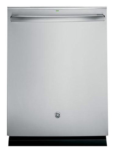  GE - 24&quot; Top Control Tall Tub Built-In Dishwasher with Stainless Steel Tub - Stainless Steel