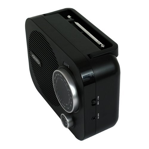 Jensen AM/FM Radio - Black WORLDWIDE DELIVERY