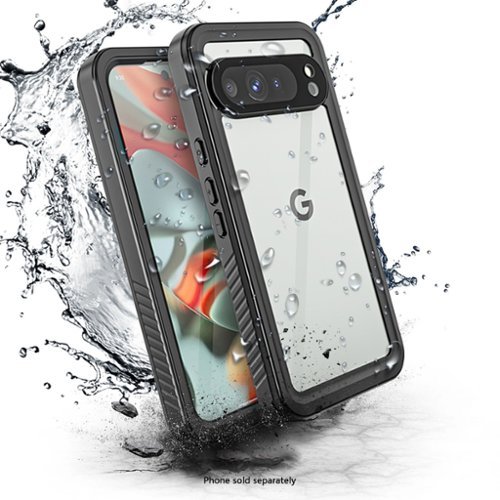 SaharaCase Oasis Series Water-Resistant Case for Google Pixel 9 Pro XL - Clear/Black SHOP ONLINE
