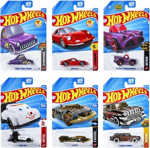 Mattel - Hot Wheels Basic 1:64 Car 72-Piece G Assortment - COLLECTIBLES - Multicolor-Front_Standard 