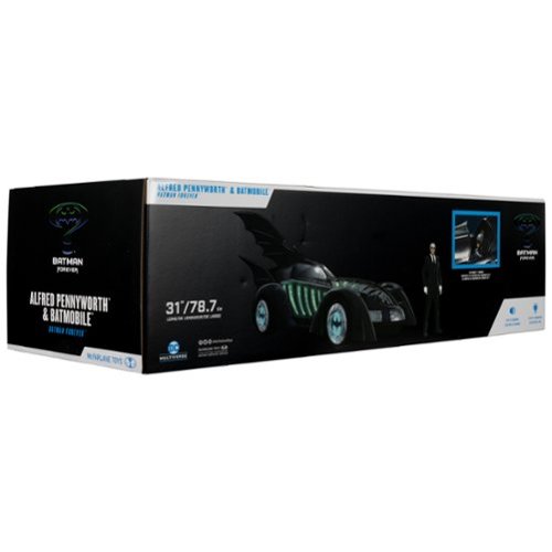 McFarlane Toys DC Multiverse Alfred Pennyworth & Batmobile (Batman Forever) Vehicle BUY IN SAUDI ARABIA