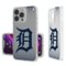 Keyscaper - MLB - Detroit Tigers Linen Logo iPhone Clear Case - 16e - Multicolor-Front_Standard