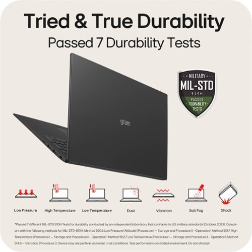 LG  gram 17 Laptop - Intel Evo Platform Intel Core Ultra 7 - 16GB RAM - 2TB SSD - Obsidian Black BUY IN SWEDEN