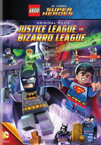 LEGO DC Comics Super Heroes: Justice League vs Bizarro League [DVD] [Standard]-Front_Standard 