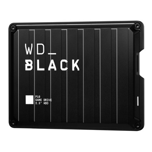 WD BLACK P10 2TB External USB 3.2 Gen 1 Portable Hard Drive - Black BUY IN EUROPE