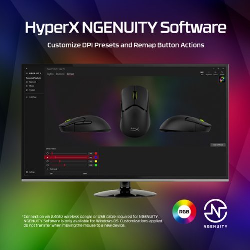 HyperX Pulsefire Saga Pro Lightweight Wireless Optical Gaming Mouse with 4K Polling Rate - Wireless - Black WHERE TO BUY