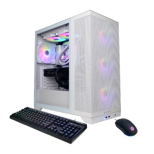 CyberPowerPC - Gamer Supreme Gaming Desktop - Intel Core Ultra 9 285 - 64GB Memory - NVIDIA GeForce RTX 5070 Ti 16GB - 4TB PCIe 4.0 SSD - White