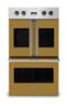 Viking - 30" 7 Series French Door Double Built-In Electric Thermal Convection Oven - Golden Hour-Front_Standard