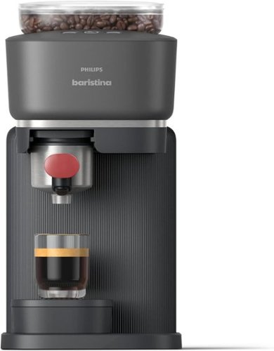 Philips Baristina Espresso Machine, Automatic Grinder, Black with