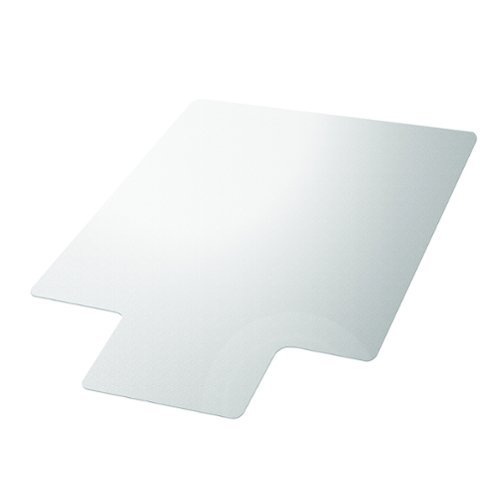 

Floortex - Premium Vinyl Chair Mat for Hard Floor - 45" x 53" Lipped - Clear