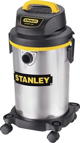 Stanley - 4 Gal. Wet/Dry Vacuum - Stainless-Front_Standard 