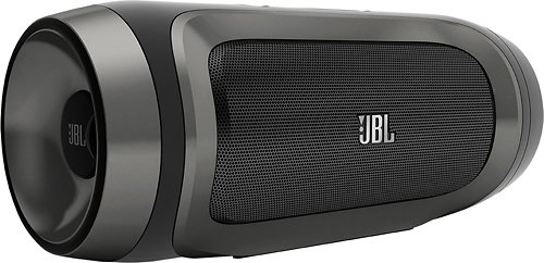  JBL - Charge Portable Indoor/Outdoor Bluetooth Speaker - Black