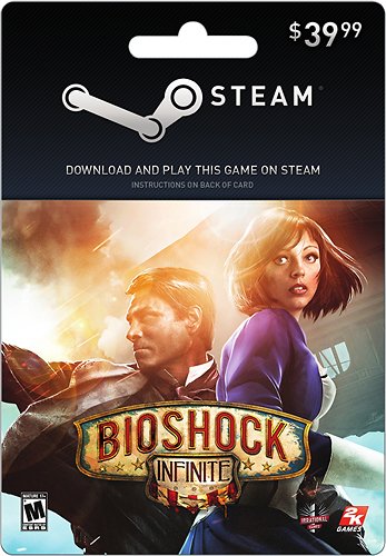  Valve - BioShock Infinite Steam Wallet Card ($39.99)