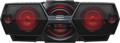  Sony - CD/CD-R/RW Boombox with AM/FM Radio - Black