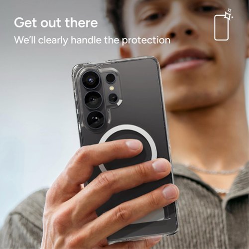 ZAGG Crystal Palace Snap Magnetic Case with Kickstand for Samsung Galaxy S26 - Clear WHERE TO BUY