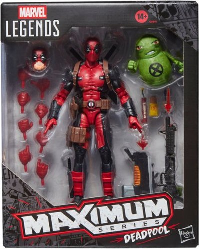 Marvel - Legends Maximum Series Deadpool Action Figure with Doop
