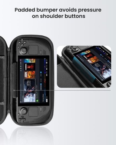 tomtoc FancyCase-G38 Slim Case for Steam Deck/Steam Deck OLED, Portable Travel Eva Hard Shell, Military Grade Protection - Black HOW TO BUY