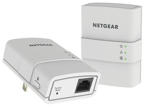  NETGEAR - Powerline 500 Essentials Edition Ethernet Adapter Kit - White