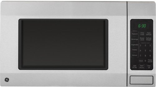  GE - 1.6 Cu. Ft. Full-Size Microwave - Stainless steel