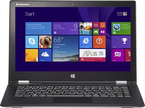  Lenovo - Yoga 2 Pro 2-in-1 13.3&quot; Touch-Screen Laptop - Intel Core i7 - 8GB Memory - 256GB Solid State Drive - Silver