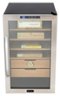 Whynter - 2.5 Cu. Ft. Cigar Cooler Humidor - Black-Front_Standard