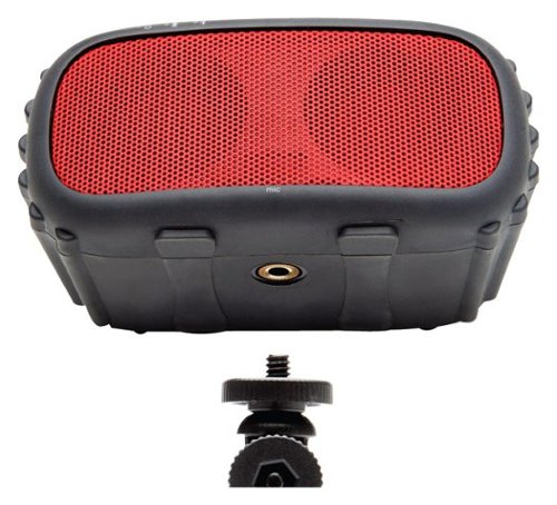 ECOXGEAR - ECOROX Waterproof Bluetooth Speaker - Red-Front_Standard 
