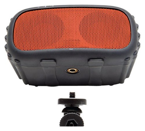 ECOXGEAR - ECOROX Waterproof Bluetooth Speaker - Orange-Front_Standard 