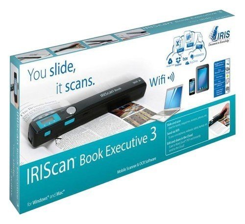  IRIS - IRIScan Book 3 Executive Handheld Scanner - Black