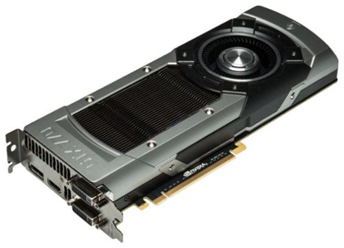  NVIDIA - GeForce GTX 770 2GB GDDR5 PCI Express 3.0 Graphics Card - Black/Silver