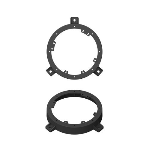 Metra Premium Speaker Adapter Plate for Select Saab Models 1994-2009 (2-Pack) - Black WORLDWIDE DELIVERY