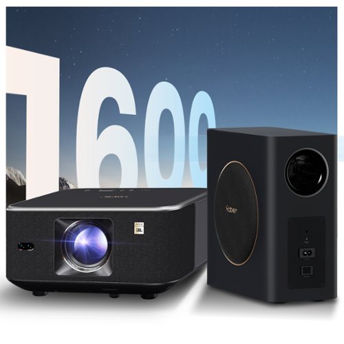 Yaber  K3 Pro Projector 1600 ANSI, 30W Speaker, JBL, Subwoofer, Dolby Audio, WiFi6 and Bluetooth, Auto Screen Adapation - Black WHERE TO BUY
