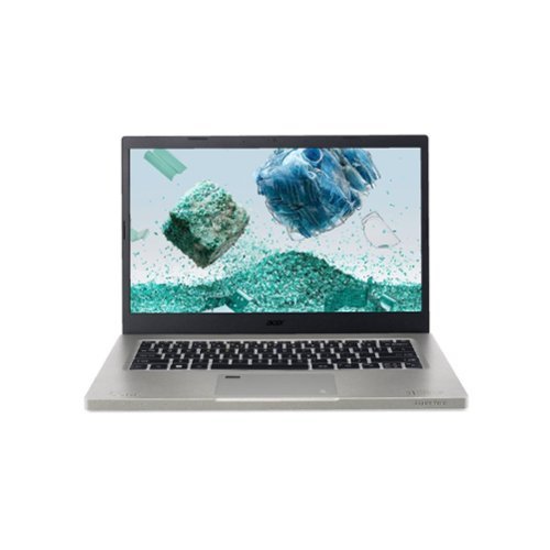 Acer - Refurbished Excellent - Aspire Vero - 14" Laptop i5-1235U 1.30GHz 8GB RAM 512GB SSD W11H | AV14-51-59UW | NX.KBMAA.001 - Gray-Front_Standard 