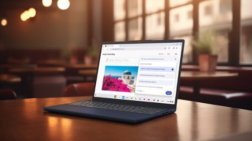 Lenovo Chromebook Plus 15.3 2K Touchscreen Laptop - Intel Core 3 Processor N355 2025 - 8GB Memory - 128GB UFS - Cosmic Blue BUY IN JAPAN