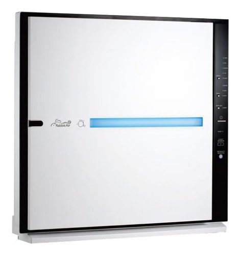 Rabbit Air - MinusA2 Pet Allergy 700 Sq. Ft. Air Purifier - White-Front_Standard 